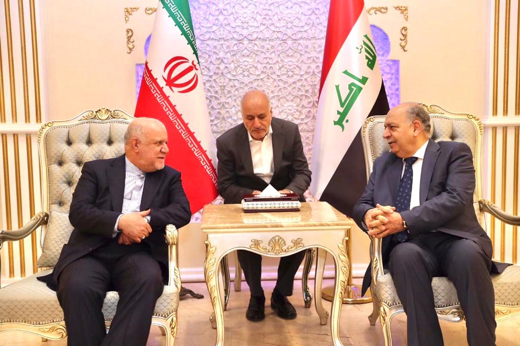 وزير النفط الإيراني يصل بغداد