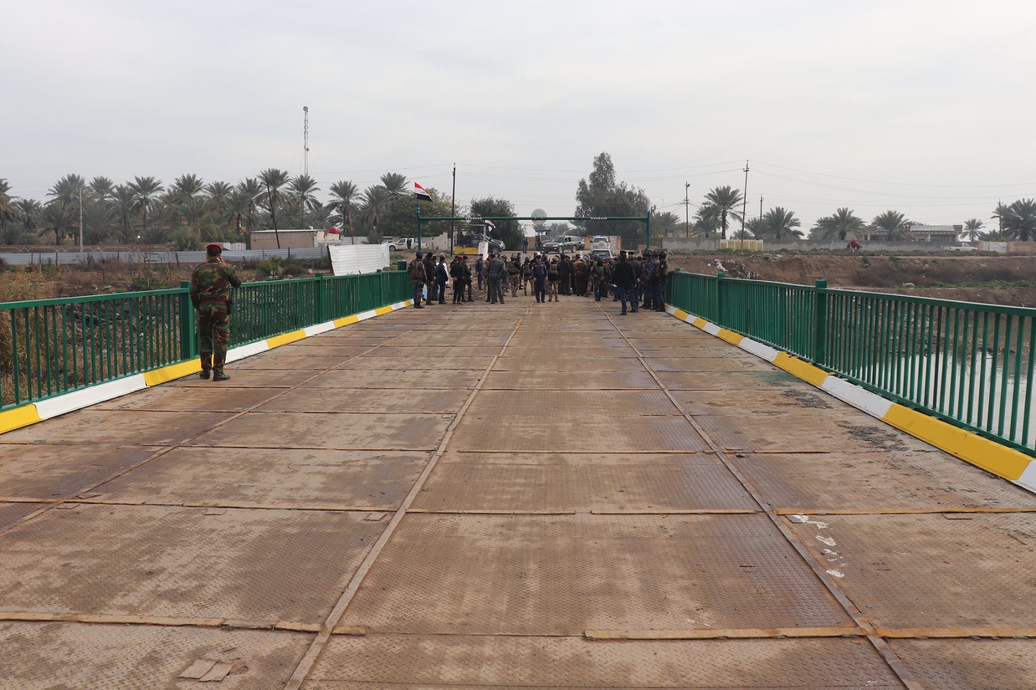 عمليات بغداد تعلن افتتاح جسر الكرغولية