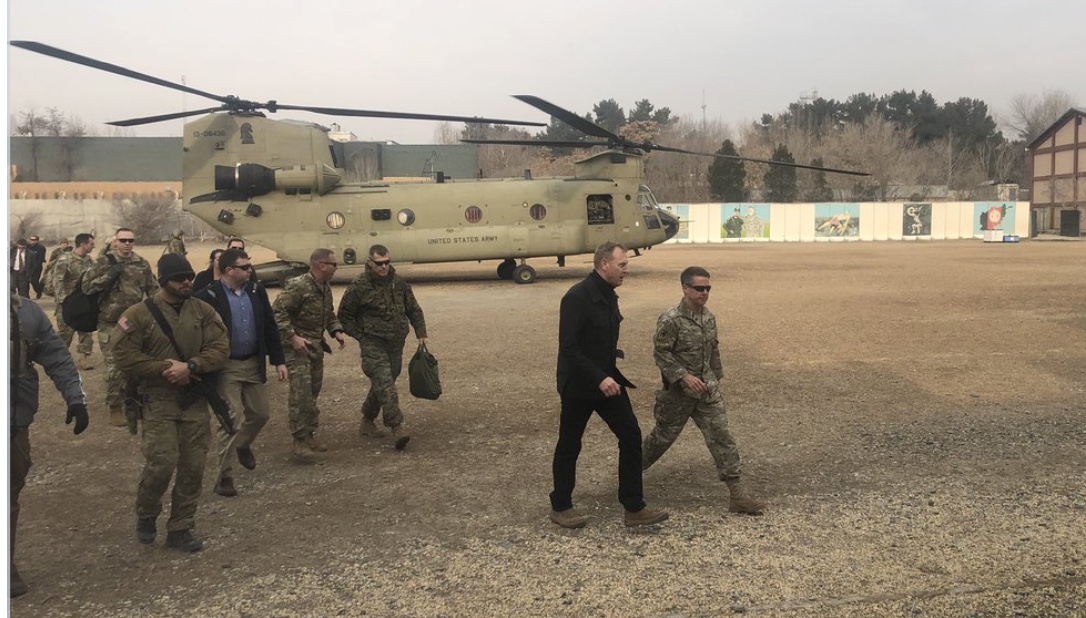 وزير الدفاع الامريكي يصل بغداد