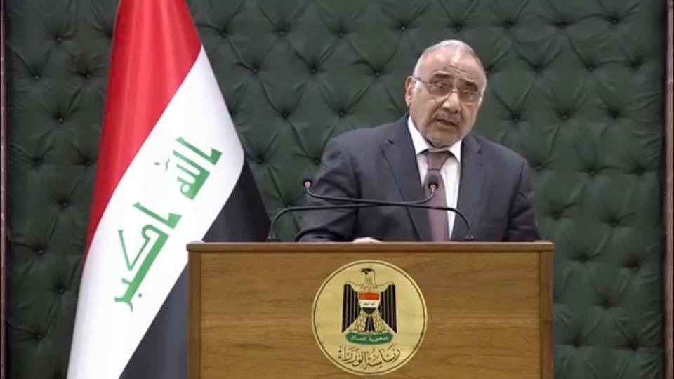 عبد المهدي يتحدث عن نتائج قمة القاهرة وغرق عبارة الموصل