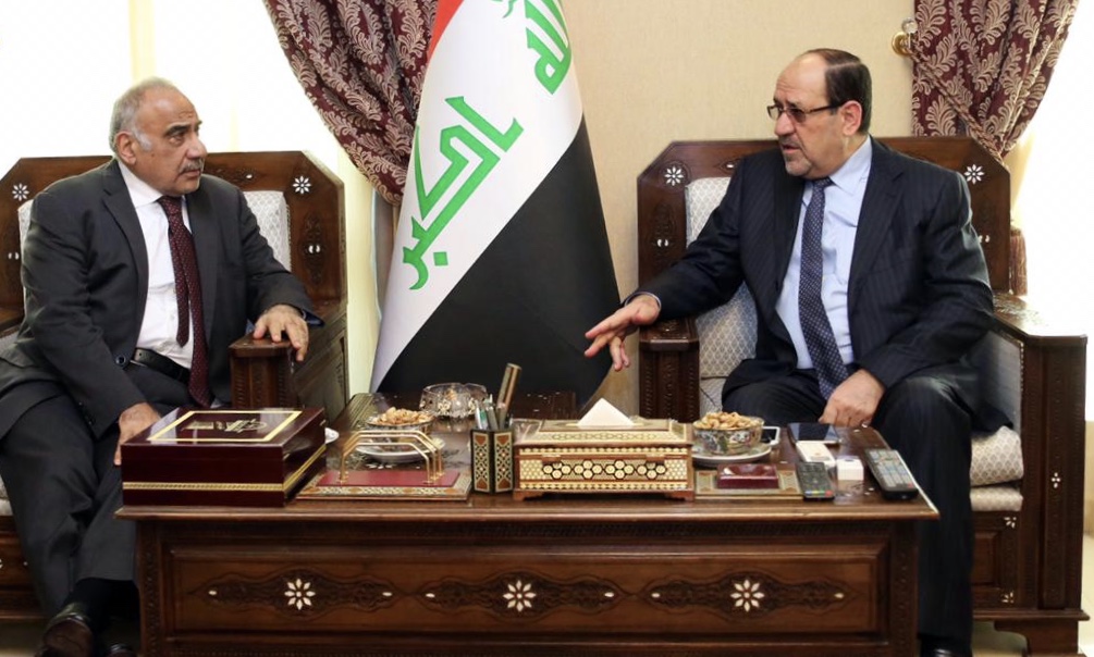 عبد المهدي والمالكي يتفقان على عقد لقاء يضم قادة الكتل مع الرئاسات