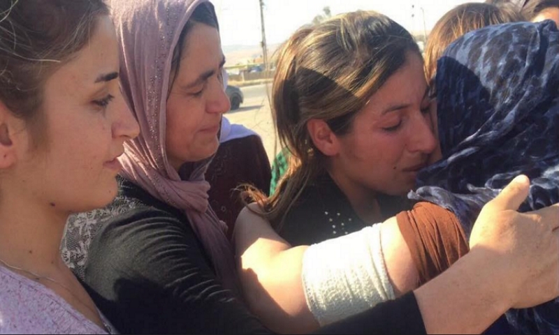 القوات الأمنية تحرر 6 مختطفات ايزيديات مع اطفالهن بالموصل