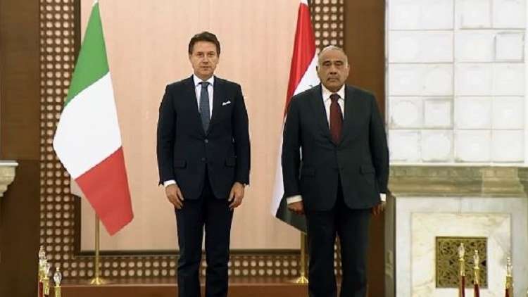 رئيس الوزراء الإيطالي: سنستمر في تدريب القوات الأمنية العراقية
