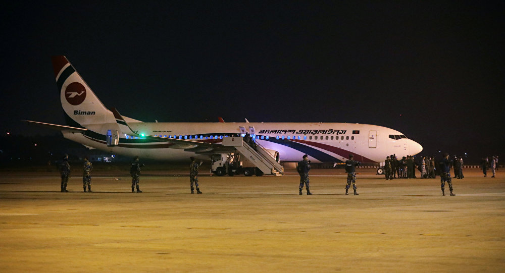 مفاجأة غير متوقعة بشأن محاولة اختطاف طائرة بنغالية متجهة إلى دبي