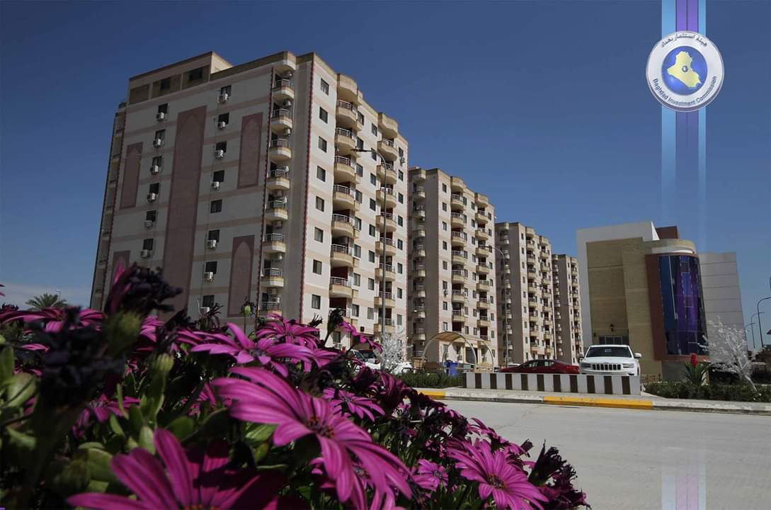 إستثمار بغداد : مشروع مجمع الأيادي السكني يصل الى مراحل الإنهاءات الاخيرة