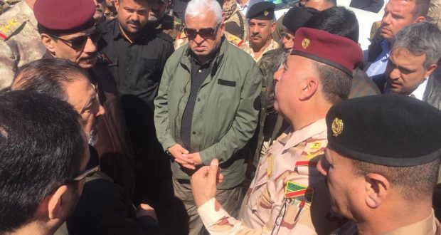 الفياض يعلن اتخاذ تدابير في الحدود العراقية بالتزامن مع معارك “الباغوز”
