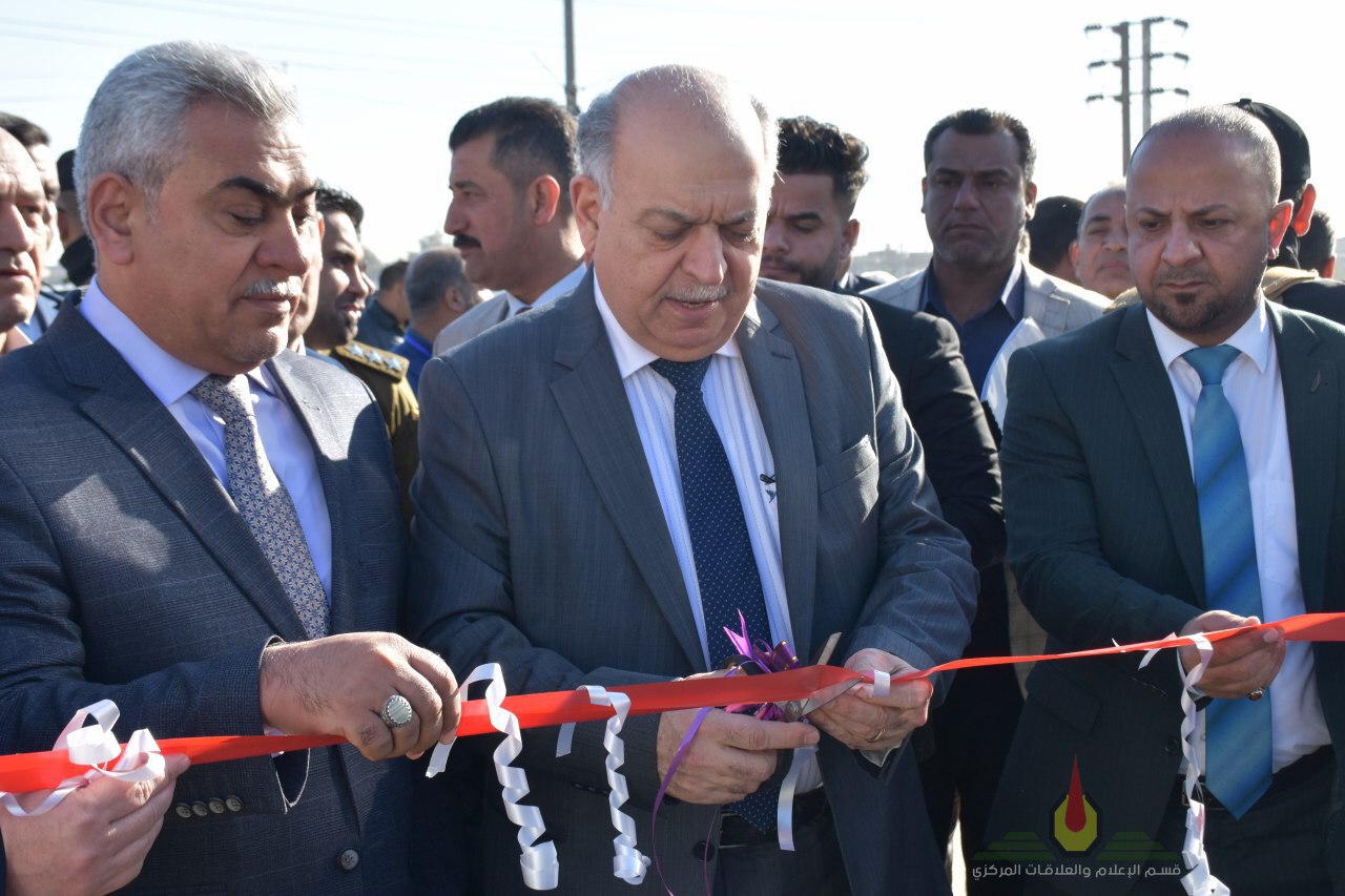 افتتاح محطة تعبئة الزعفرانية ببغداد بعد إعادة تأهيلها بالكامل