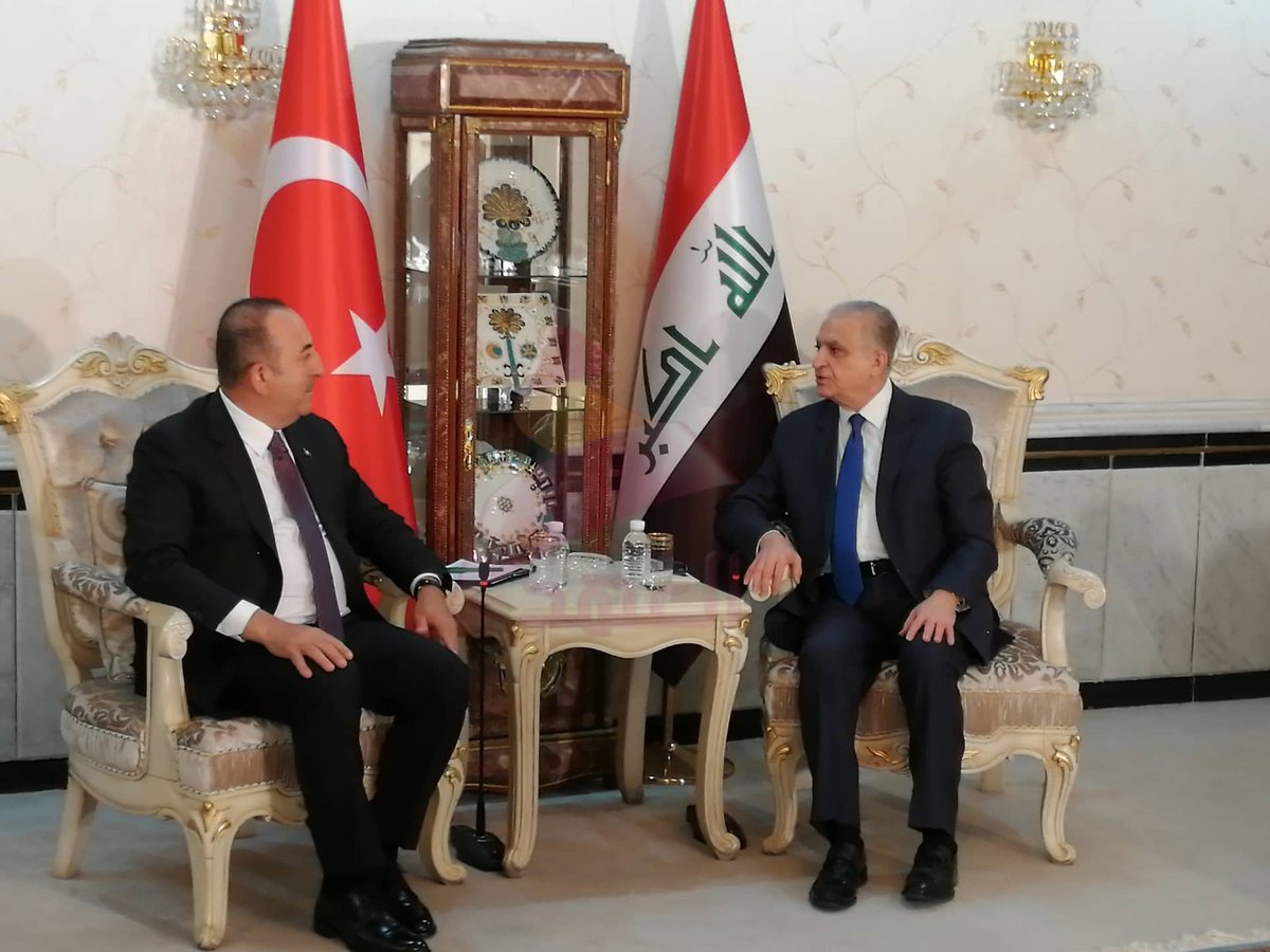 وزير الخارجية التركي يصل بغداد في زيارة رسمية