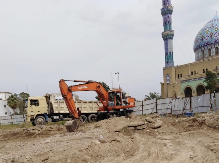 امانة بغداد تباشر بتطوير ساحة الفردوس