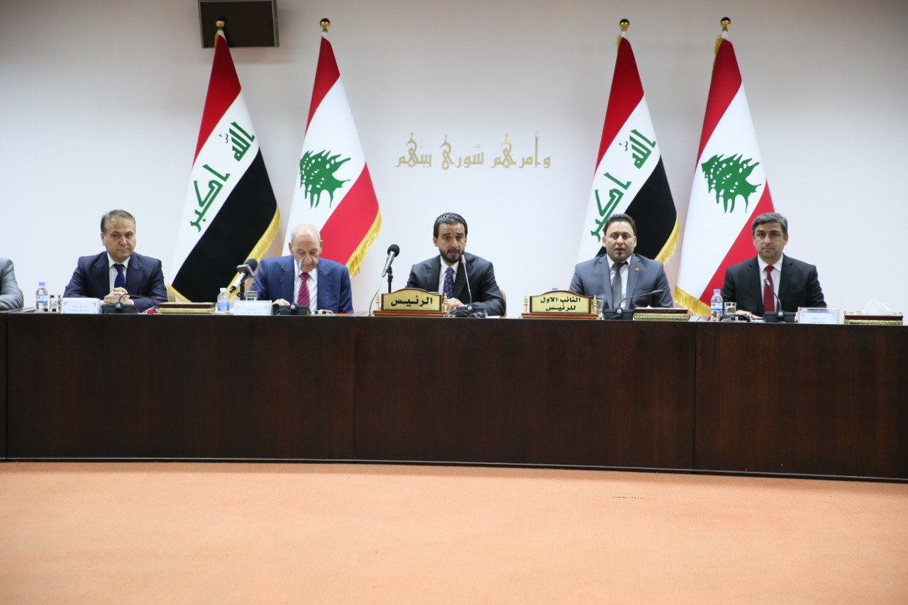 رئاسة البرلمان : زيارة بري تعد نقطة تحول كبيرة وتاريخية على مستوى العلاقات بين العراق ولبنان