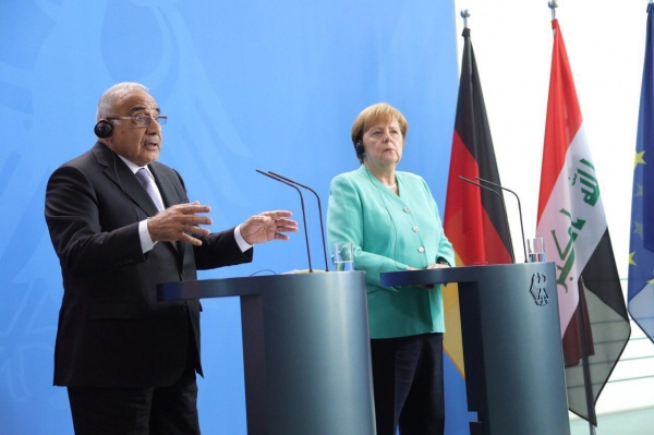 مكتب عبدالمهدي يكشف تفاصيل زيارة رئيس الوزراء الى المانيا ونتائجها