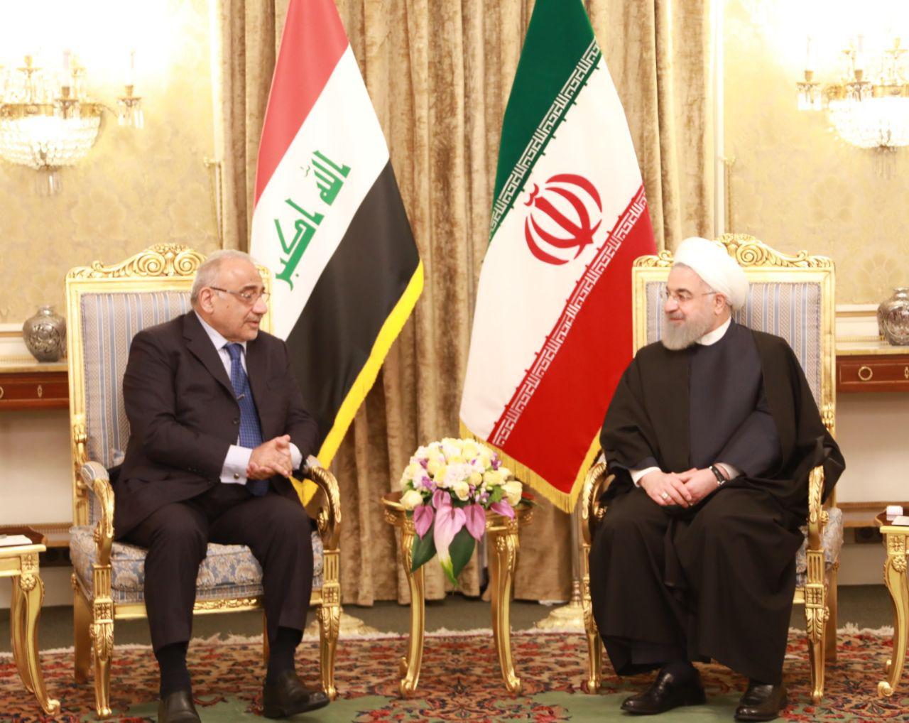 عبد المهدي يلتقي روحاني في طهران .. ومصدر يكشف جدول اعمال الزيارة