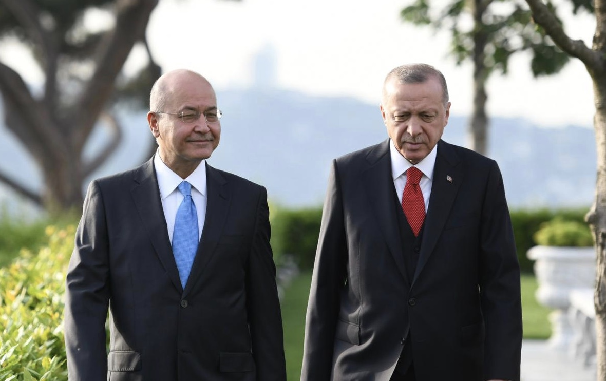 صالح يؤكد لاردوغان رفض العراق اي عمل عسكري أحادي الجانب يتجاوز الحدود