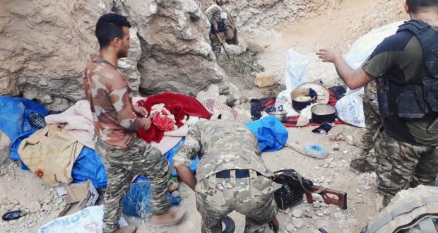 القوات الأمنية تدمر 10 مضافات لداعش في سلاسل جبال حمرين