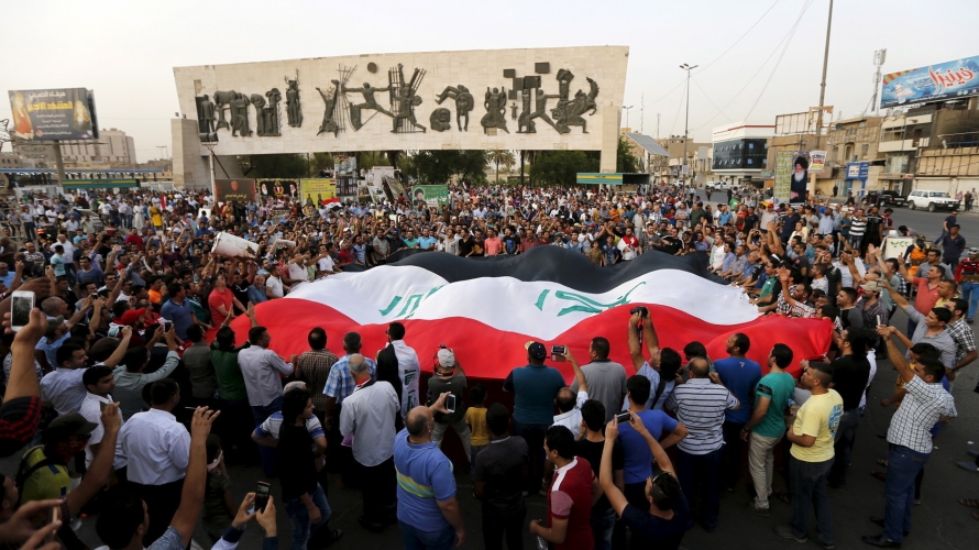 التقرير النهائي بشأن التظاهرات : استشهاد 107 مدنيين واصابة 3458 و استشهاد 4 عناصر من القوات الامنية وجرح 363 اخرين في بغداد