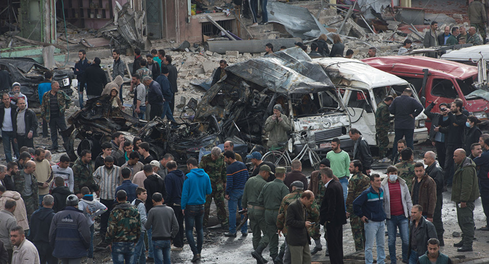 14 قتيلا و28 مصابا بتفجير سيارة مفخخة شمال سوريا