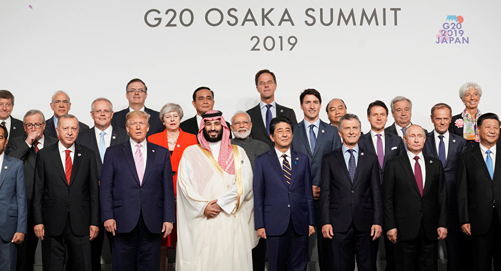 انطلاق أعمال القمة الـ 14 لمجموعة العشرين في اليابان