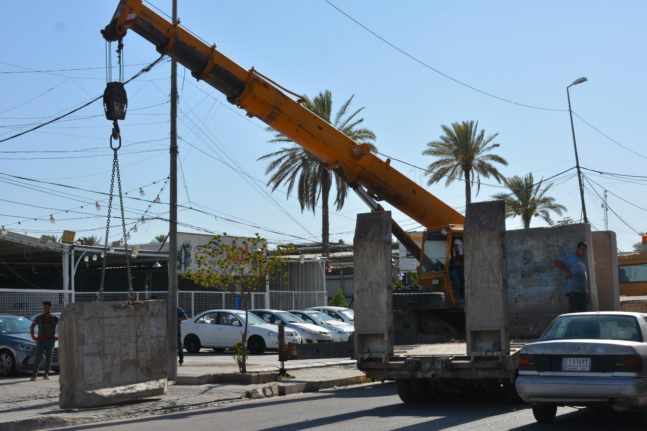 امانة بغداد تعلن غلق معارض السيارات المخالفة