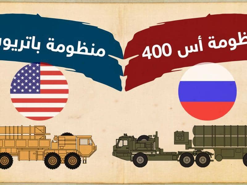أيهما أقوى: “الباتريوت” الأميركية أم “إس 400” الروسية؟