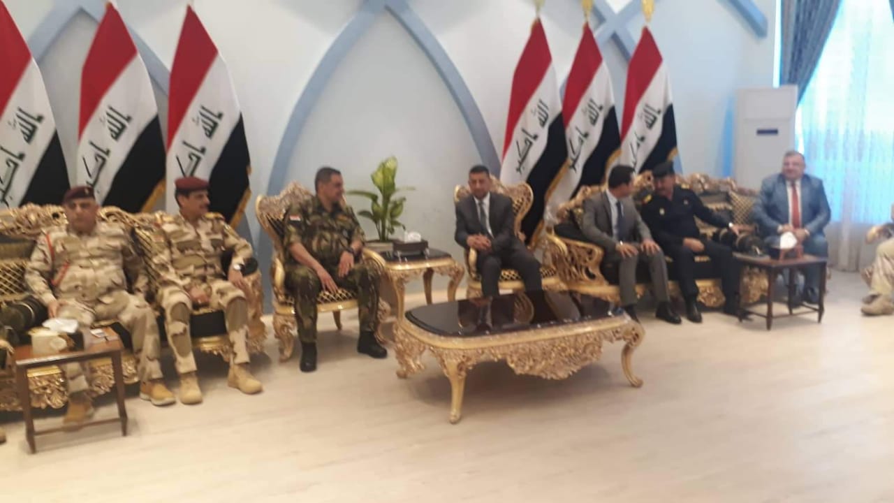 وزير الدفاع يصل محافظة نينوى