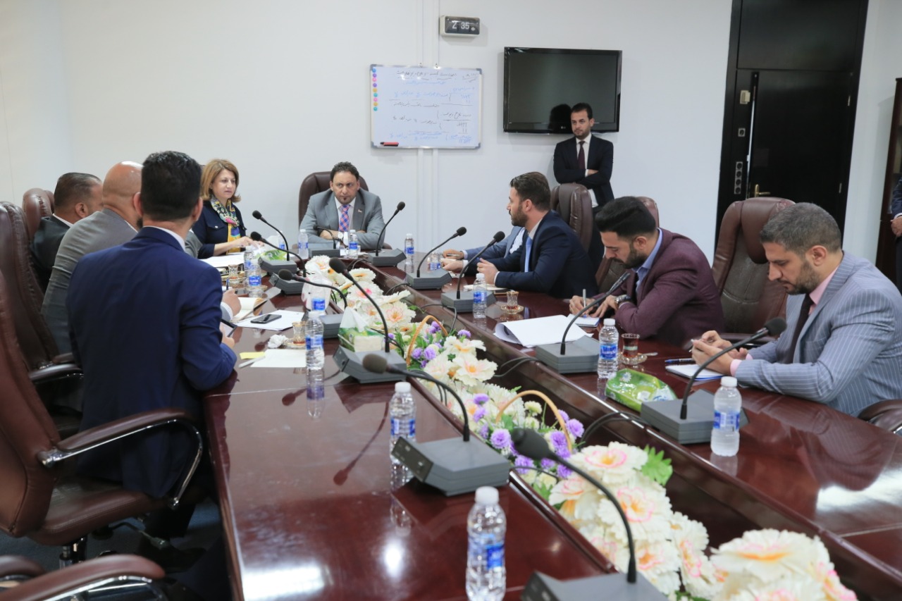 رئاسة البرلمان تبحث استعدادات مؤتمر اتحاد البرلمانات الآسيوية المنعقد ببغداد