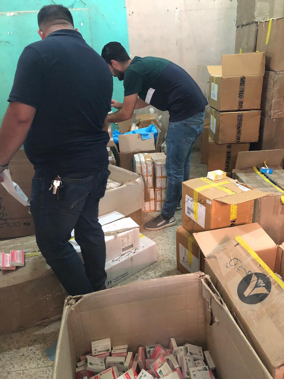 الداخلية تضبط مخزن ادوية مخدرة ومؤثرات عقلية جنوب بغداد