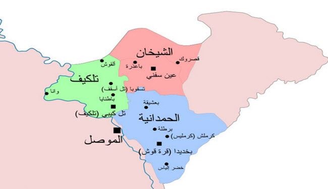 نائب كوردي : 40 حقلاً نفطيا في سهل نينوى تسيطر عليها جماعات مسلحة مقربة من الحزب الديمقراطي