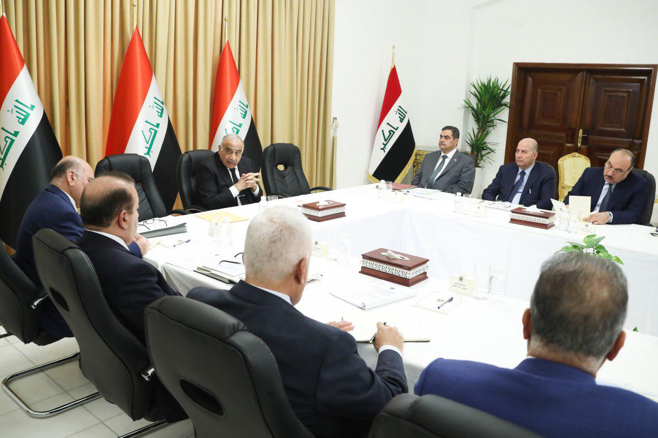 مجلس الأمن الوطني يعقد جلسة برئاسة عبد المهدي ويصدر جملة قرارات