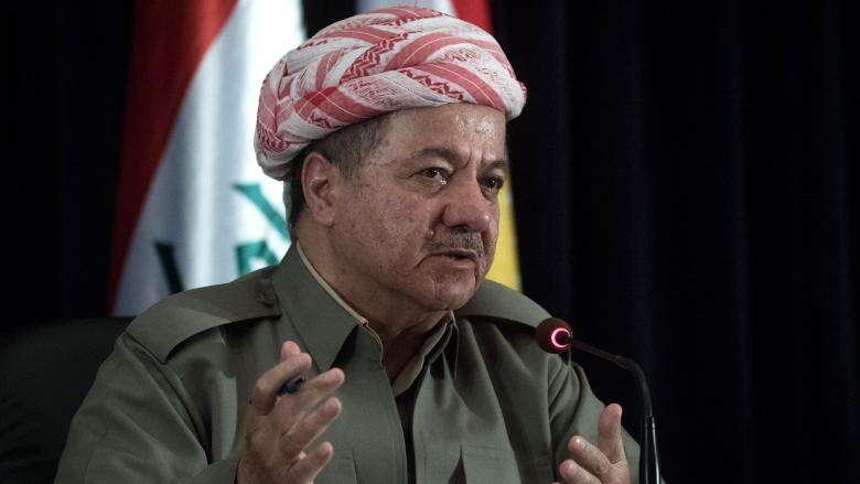 مسعود بارزاني: شيعة وسنة البرلمان وجهوا طعنة لشعب كردستان