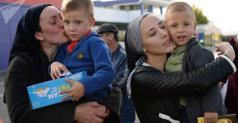روسيا تتسلم وجبة جديدة من اطفال داعش من العراق