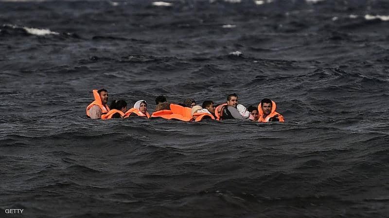 مصرع 11 لاجئا بينهم 8 أطفال في بحر ايجة بتركيا