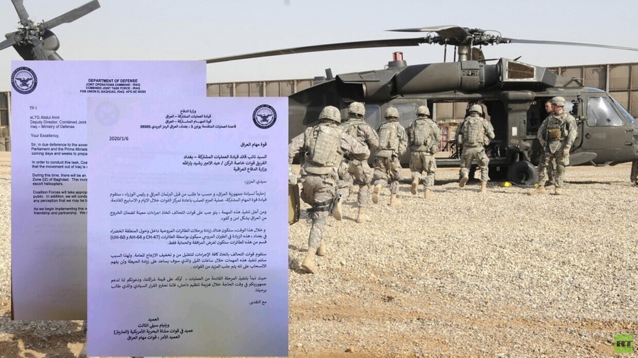 القوات الأميركية في العراق.. رسالة وتصريح “متناقضان”