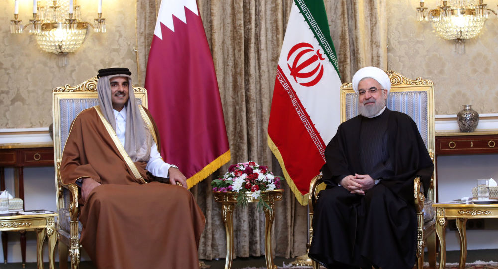 امير قطر : نشكر ايران وعلاقتنا معها ” تاريخية ” ودعوت رئيسها لزيارتنا
