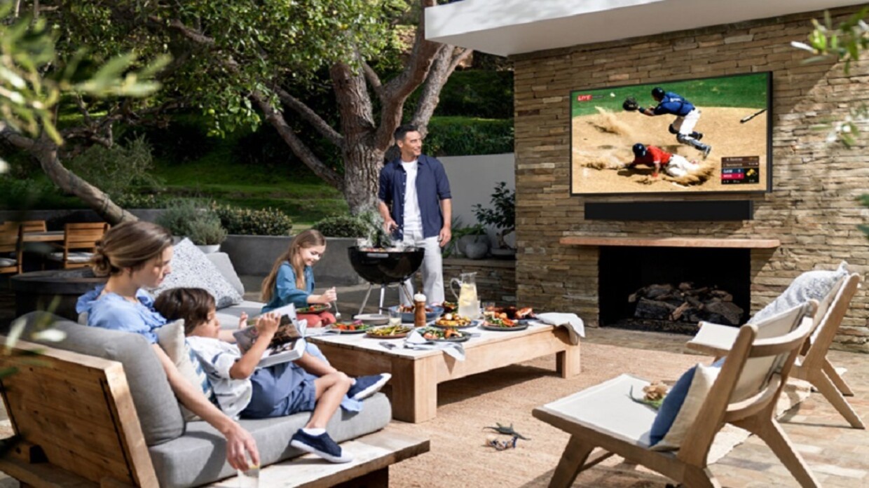 سامسونغ تفرح محبي الحدائق والشرفات بأجهزة تلفاز مميزة