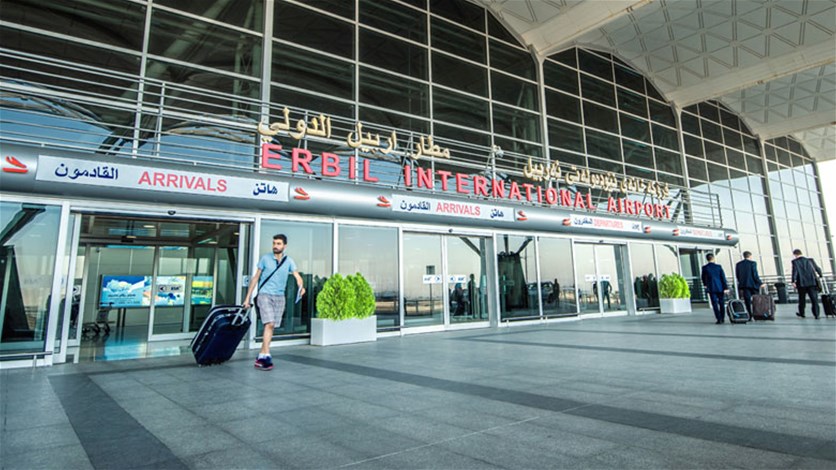 اربيل تستقبل أول طائرة من بغداد ومطارها يفرض جملة إجراءات على المسافرين