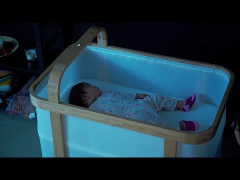 شركة تطور سريرا لابقاء الطفل نائما دون أن يوقظ والديه ليلا
