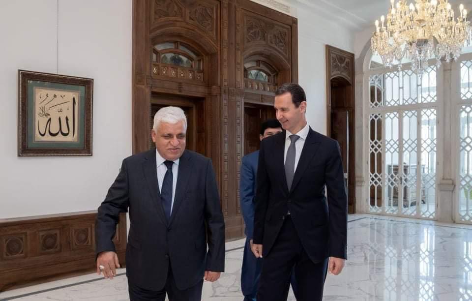 مكتب الفياض يرد على بيان الخارجية بشأن رسالة الكاظمي للأسد