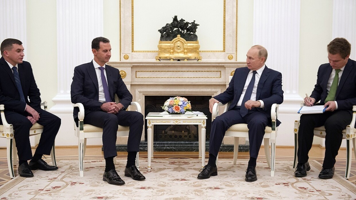 بوتين للأسد : مشكلة سوريا الأساسية هي الوجود غير الشرعي لقوات أجنبية على أراضيها