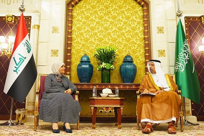 وزيرة المالية تبحث في الرياض متطلبات دخول المستثمرين السعوديين إلى العراق