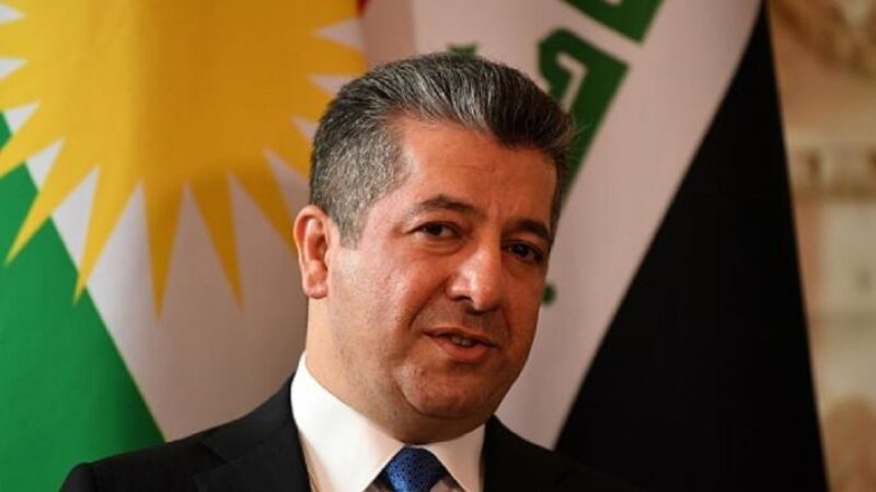 رئيس حكومة إقليم كردستان يصل إلى أنقرة