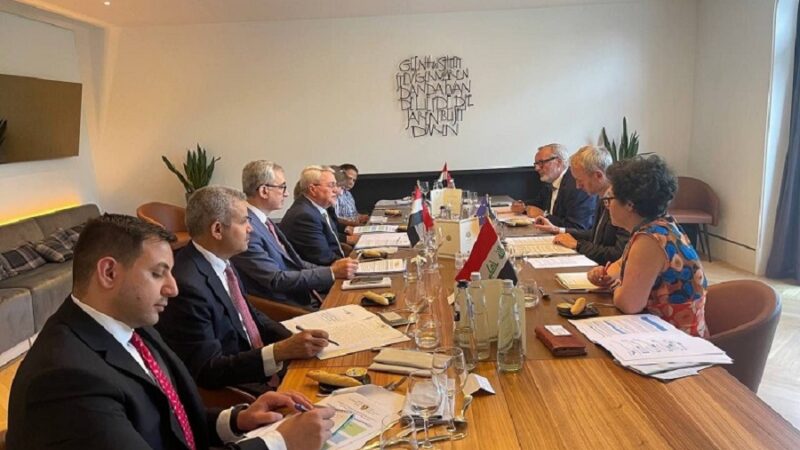 العراق وبلجيكا يعقدان الجولة الثالثة من اجتماع المشاورات السياسية
