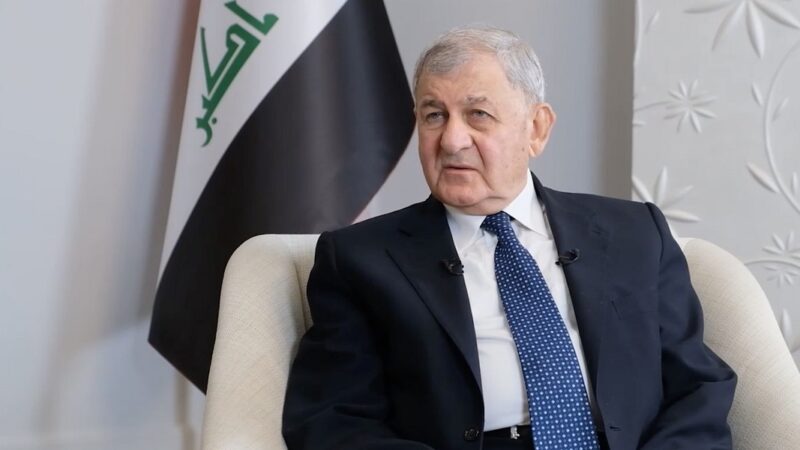 رئيس الجمهورية يصل إلى إيطاليا كأول زيارة لرئيس عراقي