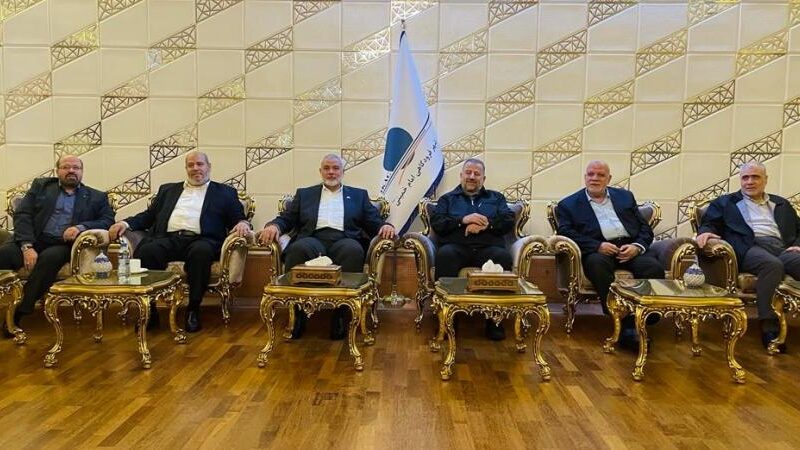 وفد من حماس بقيادة هنية يصل طهران