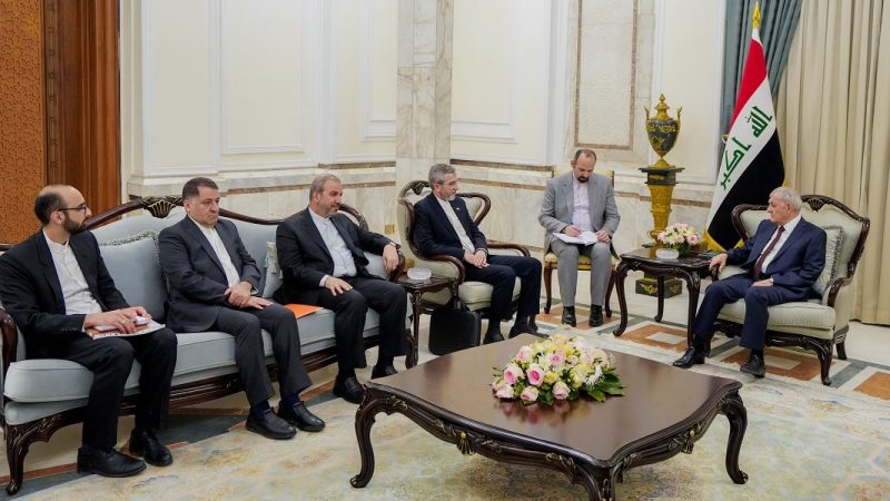 رئيس الجمهورية: التعاون مع إيران ركيزة لتثبيت الأمن في المنطقة