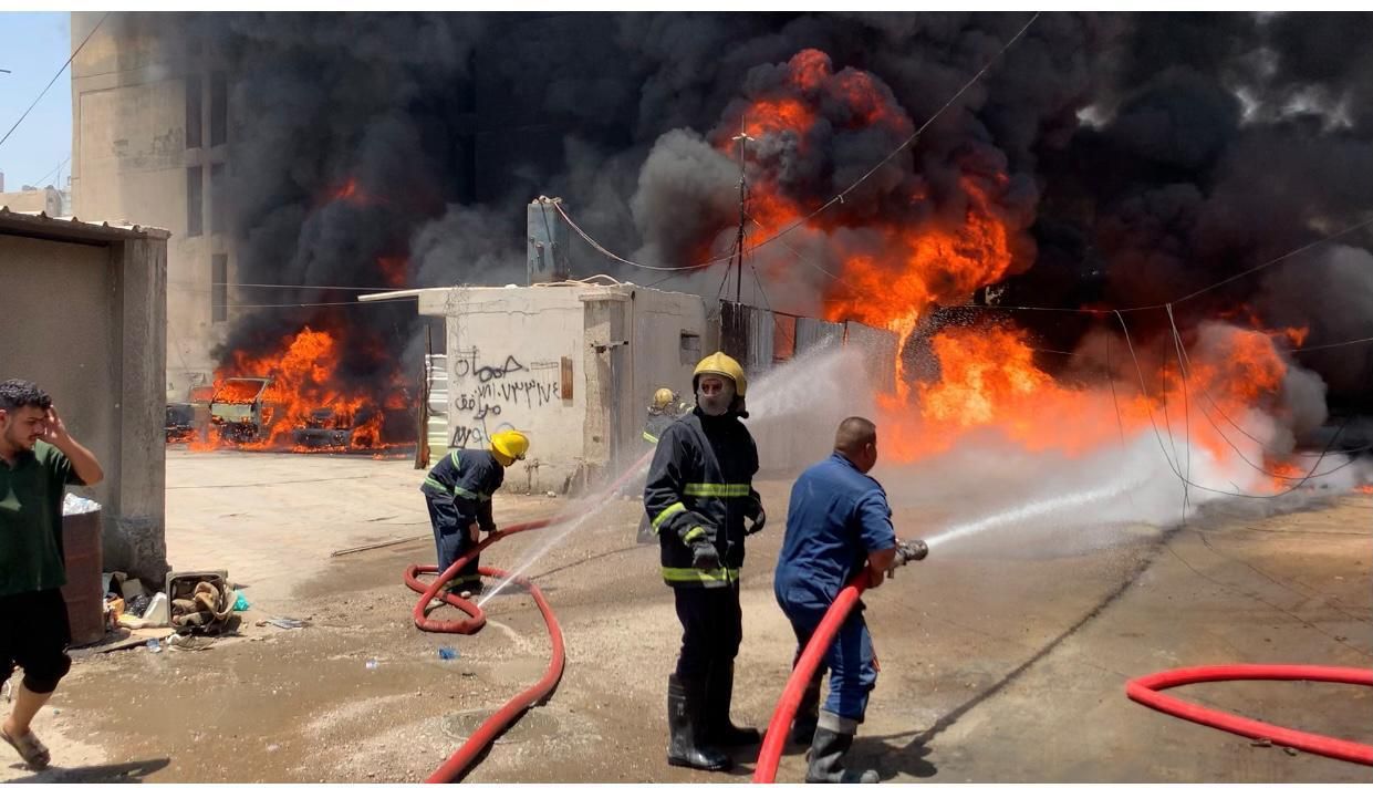 العراق.. تسجيل أكثر من 19 ألف حادث حريق منذ بداية العام