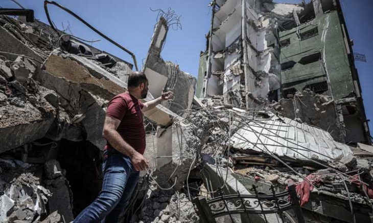 مركز الأمم المتحدة للأقمار الصناعية: الحرب دمرت 30 % من مباني غزة