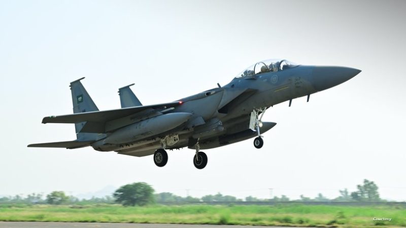 تحطم طائرة مقاتلة سعودية شرق المملكة