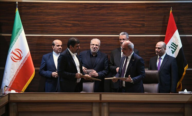 وزارتا النفط الإيرانية والعراقية يوقعان مذكرة تعاون في مجال التدريب