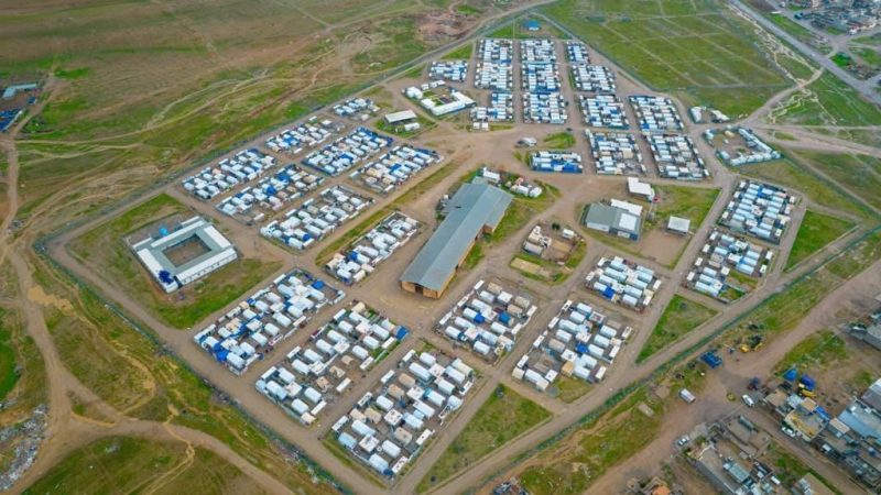 إغلاق ثاني مخيم للنازحين في إقليم كردستان