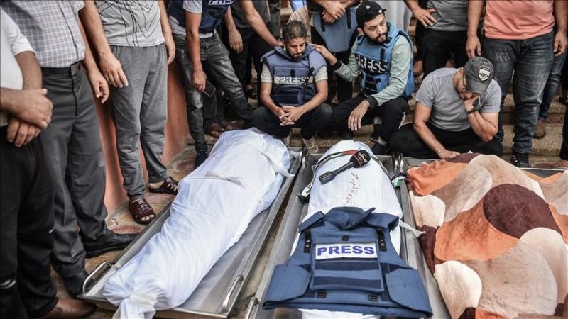 تقرير يكشف عدد الصحفيين الذين قتلوا منذ حرب غزة